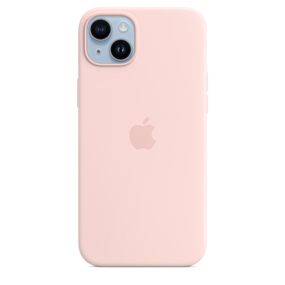 MPT73ZM/A Apple Silikonový Kryt vč. Magsafe pro iPhone 14 Plus Chalk Pink