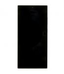 LCD Display + Dotyková Deska + Přední Kryt Samsung S918 Galaxy S23 Ultra Black (Service Pack) - Originál