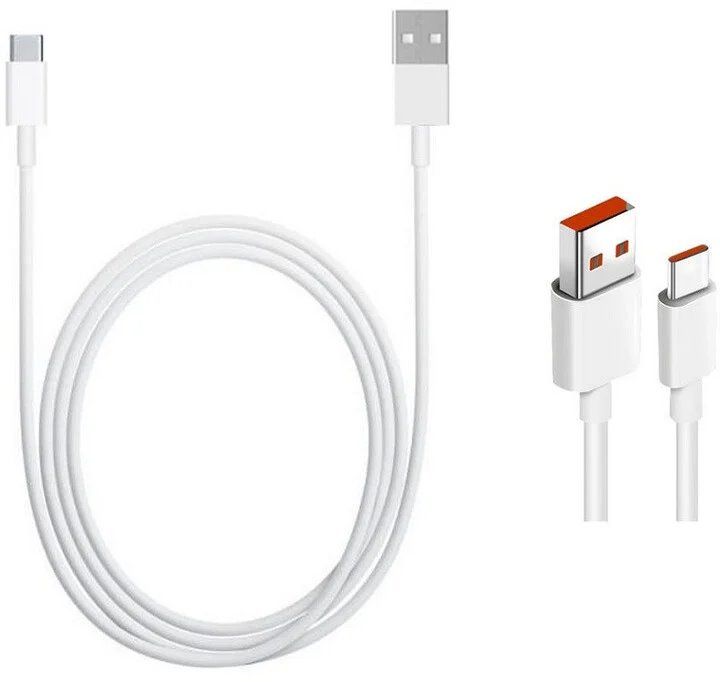 Xiaomi Original USB-C Datový Kabel 5A White (Bulk)