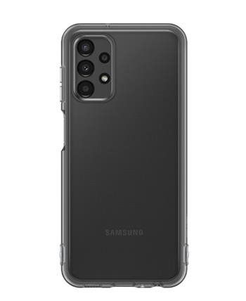 EF-QA136TBE Samsung Soft Clear Kryt pro Galaxy A13 5G Black (Pošk. Balení)