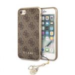 Guess Charms Hard Case 4G Brown pro iPhone 7/8