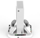iPega XBS012 Multifunkční Nabíjecí Stojan s Chlazením pro Xbox + 2ks Baterie (Pošk. Balení)