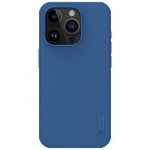 Nillkin Super Frosted PRO Zadní Kryt pro Apple iPhone 15 Pro Blue (Without Logo Cutout)