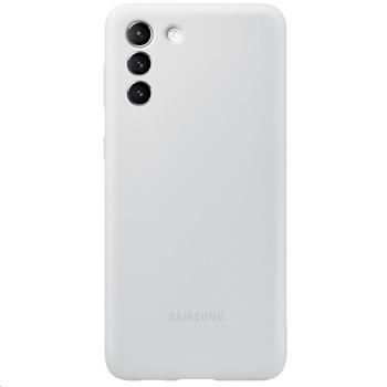 EF-PG996TJE Samsung Silikonový Kryt pro Galaxy S21+ Light Gray (Bulk)