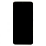 LCD Display + Dotyková Deska + Přední Kryt pro Xiaomi 12T/12T Pro Black (Service Pack) - Originál