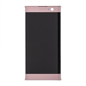 LCD Display + Dotyková Deska + Přední Kryt Sony H4113 Xperia XA2 Pink (Service Pack) - Original Sony Mobile