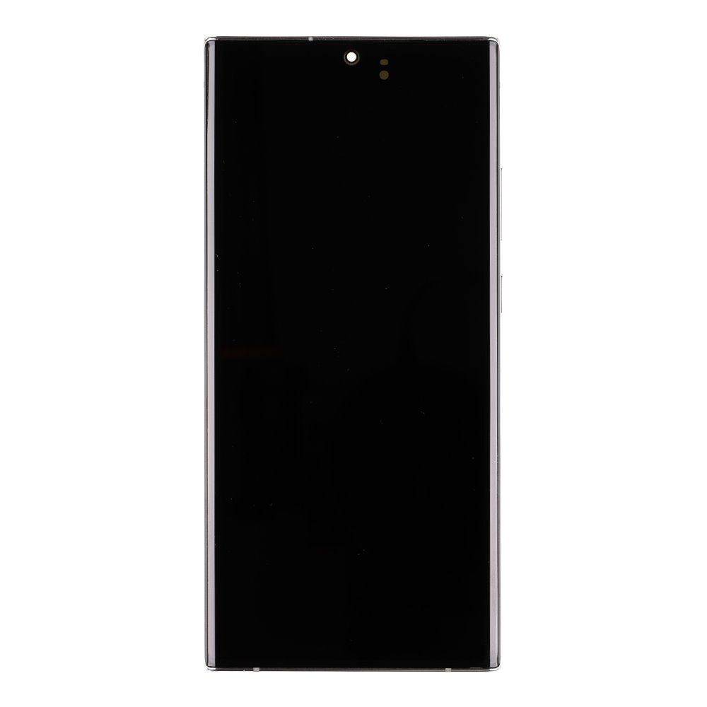 LCD Display + Dotyková Deska + Přední Kryt Samsung N985/N986 Galaxy Note 20 Ultra Mystic White (Service Pack) - Originál