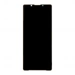 LCD Display + Dotyková Deska + Přední Kryt Sony Xperia 5 V Black (Service Pack) - Originál