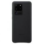 EF-VG988LBE Samsung Kožený Kryt pro Galaxy S20 Ultra Black