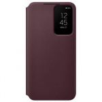 EF-ZS901CEE Samsung Clear View Cover pro Galaxy S22 Burgundy