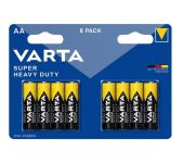 Varta Super Heavy Duty AA Baterie 8ks