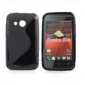 Pouzdro ForCell Lux S HTC Desire 200 černé