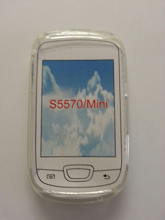 Pouzdro ForCell Lux S pro Samsung S5570/mini čiré
