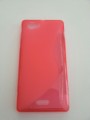 Pouzdro ForCell Lux S Sony ST26i Xperia J růžové