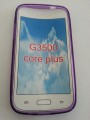 Pouzdro ForCell Zadní Kryt Lux S pro Samsung G3500 Galaxy Core Plus fialové