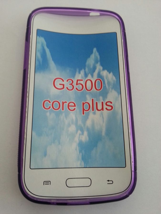 Pouzdro ForCell Zadní Kryt Lux S pro Samsung G3500 Galaxy Core Plus fialové
