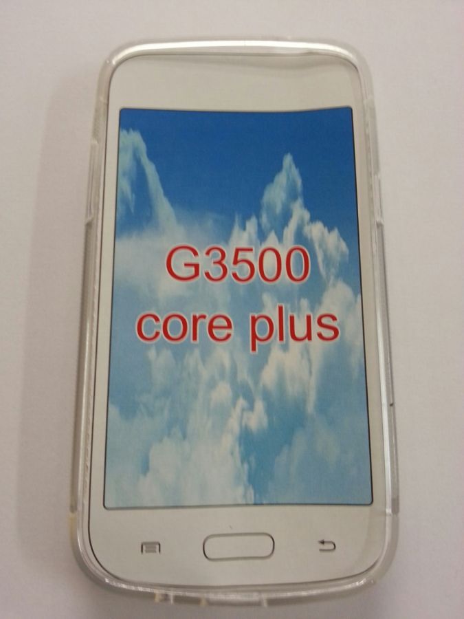 Pouzdro ForCell Zadní Kryt Lux S pro Samsung G3500 Galaxy Core Plus čiré