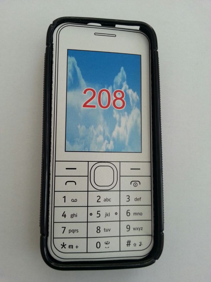 Pouzdro ForCell Lux S Nokia 208 černé