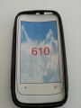 Pouzdro ForCell Zadní Kryt Lux S pro Nokia Lumia 610 černé