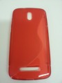 Pouzdro ForCell Lux S HTC Desire 500 červené