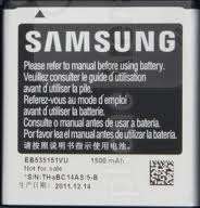 EB535151VU Samsung Baterie 1500mAh Li-Ion (OEM)