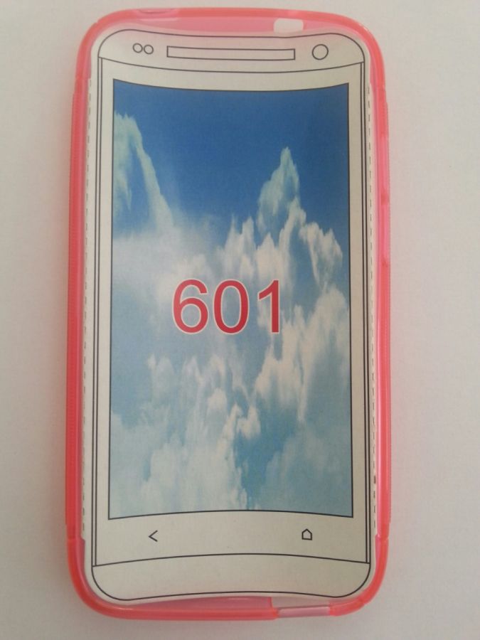 Pouzdro ForCell Zadní Kryt Lux S pro HTC Desire 601 růžové