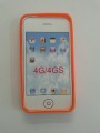 Pouzdro ForCell Lux S pro Apple iPhone 4G/4GS oranžové