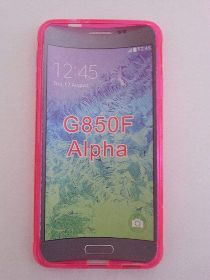 Pouzdro ForCell Lux S pro Samsung Galaxy Alpha/G850F růžová