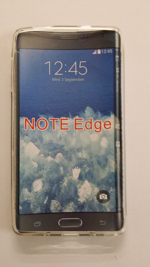 Pouzdro ForCell Lux S pro Samsung Galaxy Note Edge čiré